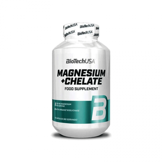 BIOTECH USA Magnesium + Chelate - 60 caps 